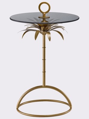 Beistelltisch goldfarben 40 x 55 x40cm Heine Gestell aus Metall UVP:149 