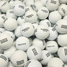 100 Used White Pinnacle Practice Golf Balls Bulk Lot Range Balls All Conditions