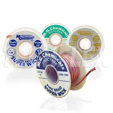 MGC-426-NS  MG Chemicals No Clean Super Wick De-Soldering Braid 0.1in X 5ft Blue