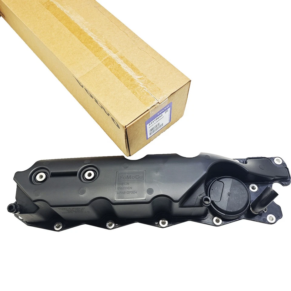 New Engine Valve Cover w/ Gasket For Volvo XC60 XC70 XC90 S80 V70 3.2L 31319643 - Image 4 of 4