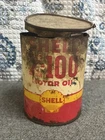 Vintage Shell X-100 Motor Oil Can