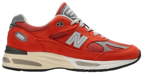 New Balance Made in UK 991v2 U991VN2 Vintage Sport Navy White