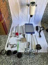 LAB FISH Laboratory Electric Overhead Stirrer Lab Digital Mixer Plus Extras