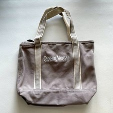 Lands  End MEDIUM Zip Top Canvas Tote Bag CAP...