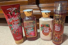 Bath & Body Works Winter Candy Apple-Mist, Body Lotion, Shower Gel, Body Cream
