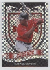 2021 Panini Chronicles Crusade Building Blocks Prizm Rafael Devers #11 0d7h