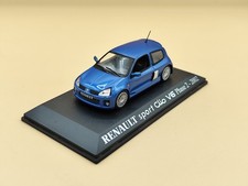 1/43 Renault Sport Clio II V6 Phase 2 Bleu 2002 Universal Hobbies UH M6