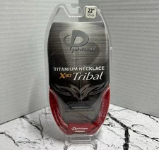 🔥BRAND NEW Phiten Titanium 22’’ X30 Necklace 55cm | Red/White |