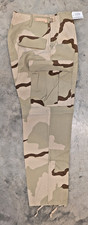 New with Tags US Military Desert Combat Camo Trousers Medium Regular Ripstop