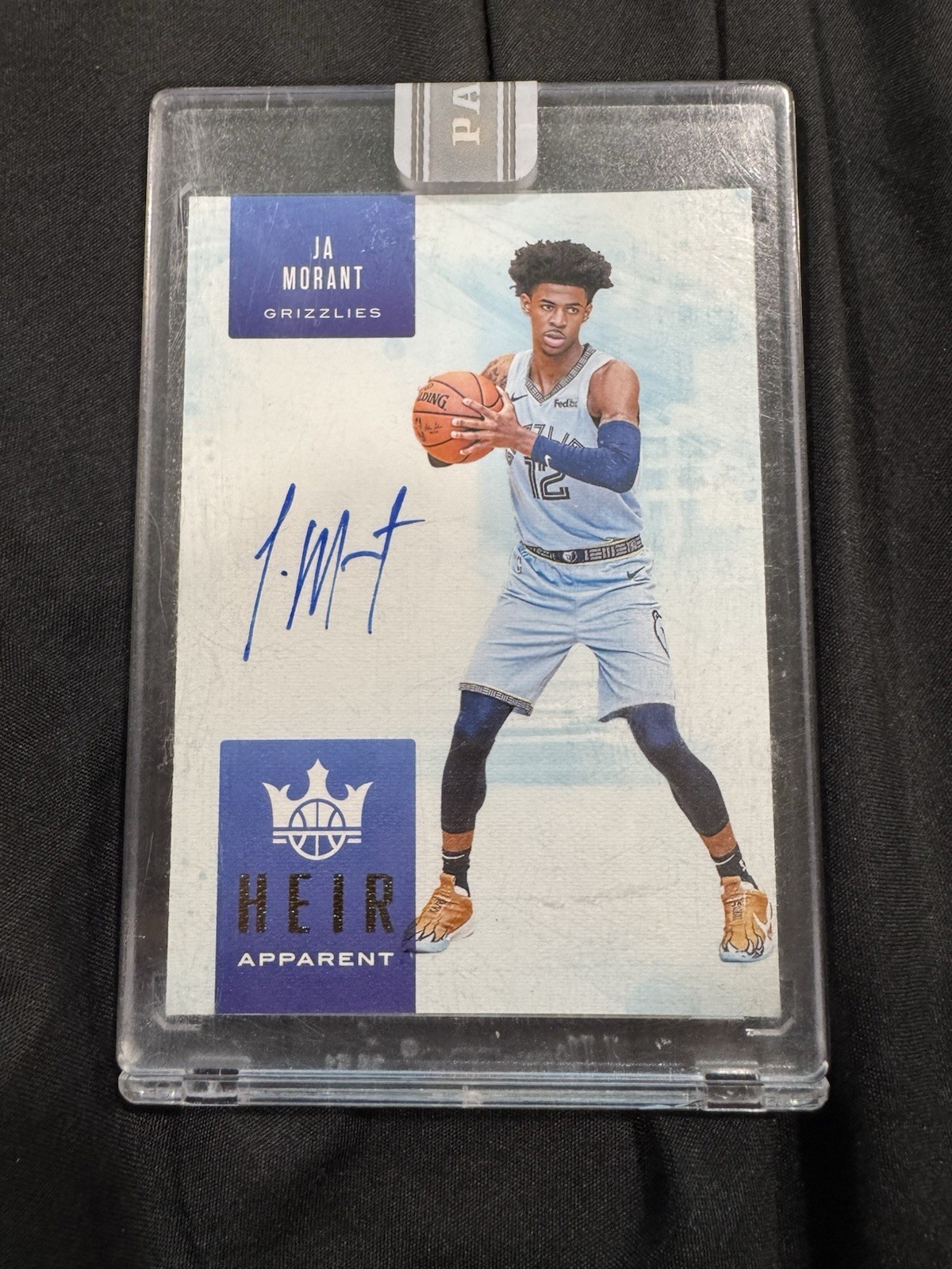 💎1/1 SEALED JA MORANT 2019 Court Kings Heir Apparent ON-CARD RC AUTO White Box