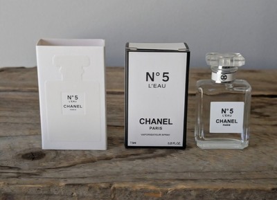 Chanel No 5 L'Eau Paris 7.5ml Women's Travel Size- Brand New 