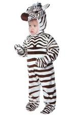 Brand New Cuddly Zoo Zebra Toddler Costume