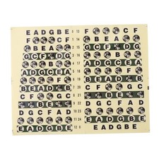 1Pcs Guitar Fretboard Stickers Notes Musical Scale Label...