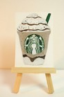 ACEO Starbucks Mocha Cookie Crumble Frappuccino Art Original SweetBrushStudio — photo 2