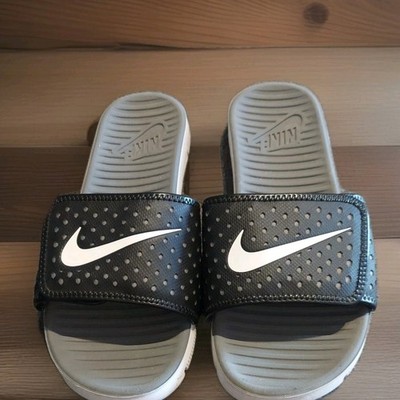 Nike Flex Mens Motion Solarsoft Slides Sandals Sz 7 Shoes  Summer Pool Water Y2K