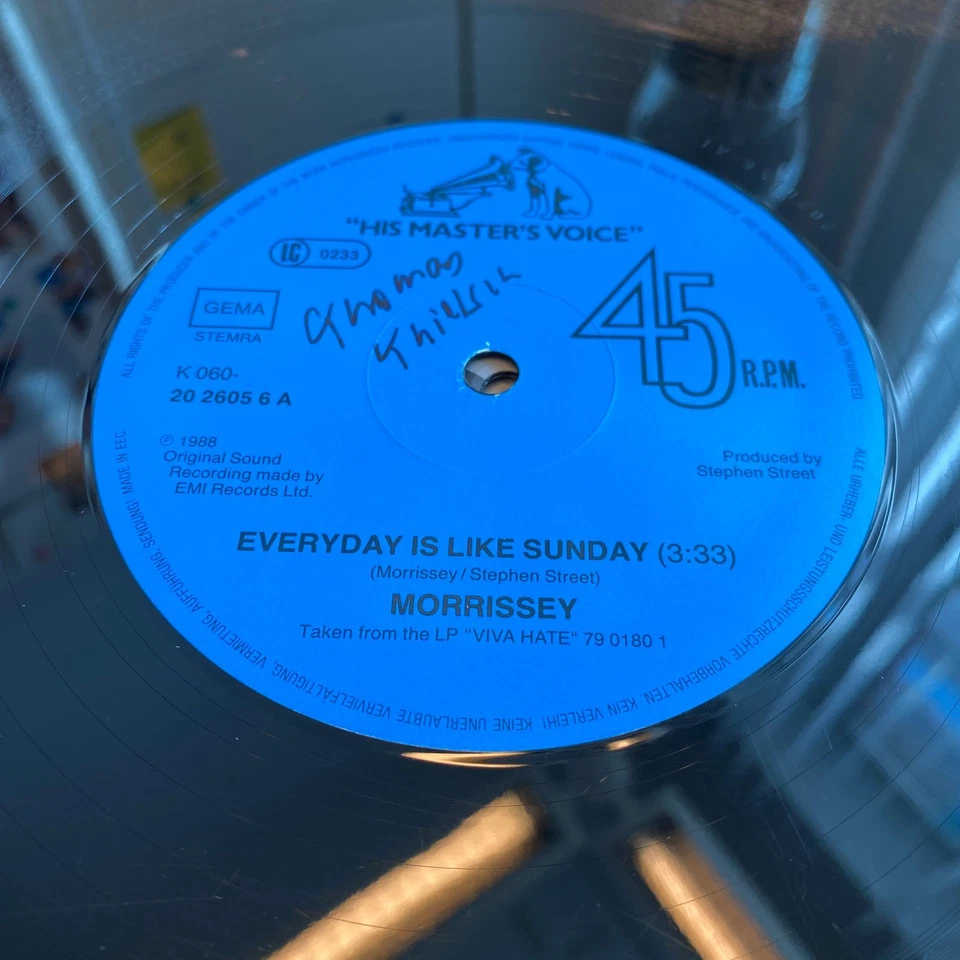 Morrissey - Everyday Is Like Sunday (12") (Very Good (VG)) - 4066741600 - Bild 4 von 4