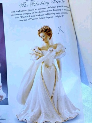 VINTAGE, COLLECTABLE, LENOX , THE BLUSHING BRIDE. 6'' TALL