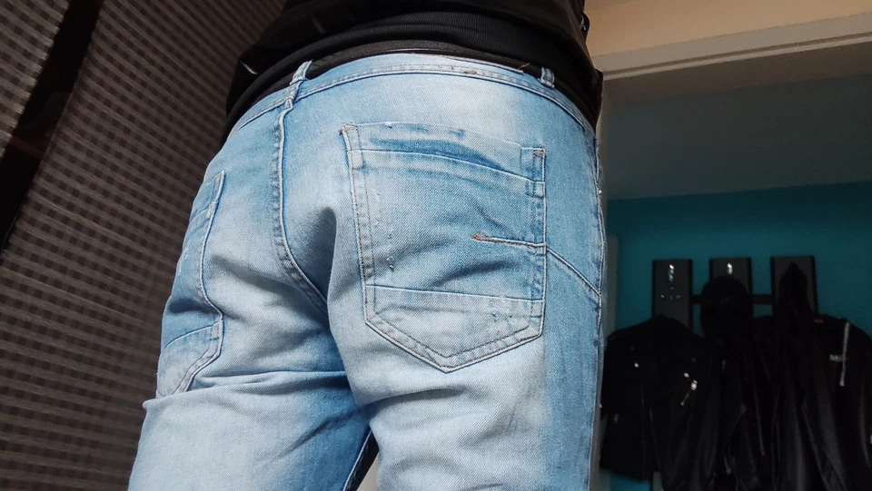 GEILE *SMOG* Regular JEANS W31L34  Mega Vintage Waschung, ,Knöpfe!Used STyle! - Bild 3 von 4