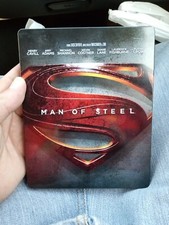 Blu Ray Steelbook- Man Of Steel: Blu Ray/DVD STEELBOOK