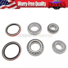 6Pcs/Set Front Wheel Bearing & Race & Seal Kit For Chevrolet S10 GMC Sonoma RWD