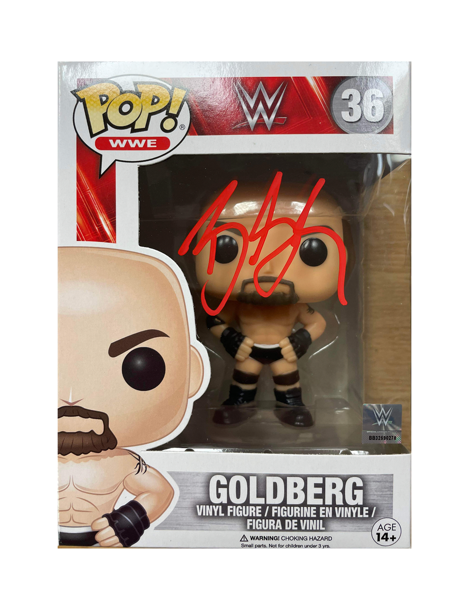 WWE Funko Pop #36 Signed by Goldberg 100% Authentic With COA | eBay