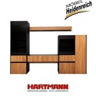Wohnwand Hartmann Zafiro V38 Buche / Kernbuche massiv NEU