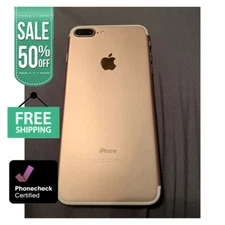 Apple iPhone 7 Plus Unlocked Verizon At&t -32GB 128GB- Rose Gold/Red 