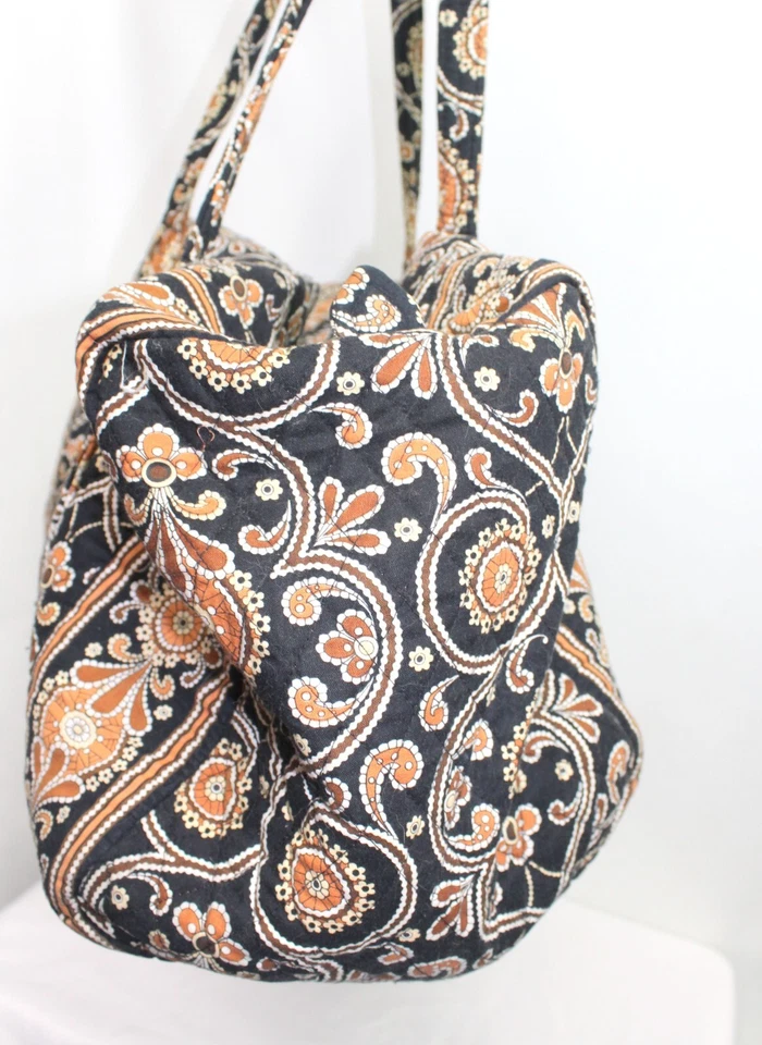 Bolso de hombro de viaje acolchado multicolor Vera Bradley grande para mujer Foto 4 de 4