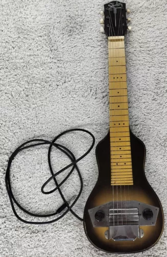 1950's Silvertone Lap Steel Guitar with Gibson P13 pickup + original case