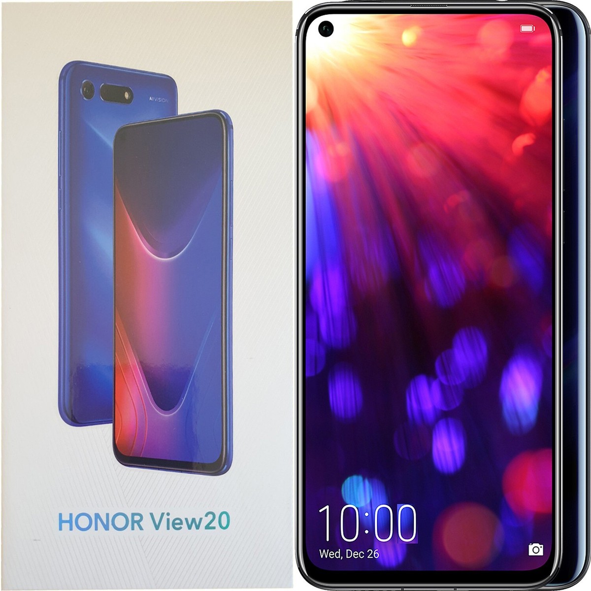 Honor View 20 4G Midnight Black 128GB + 6GB Dual-SIM Factory