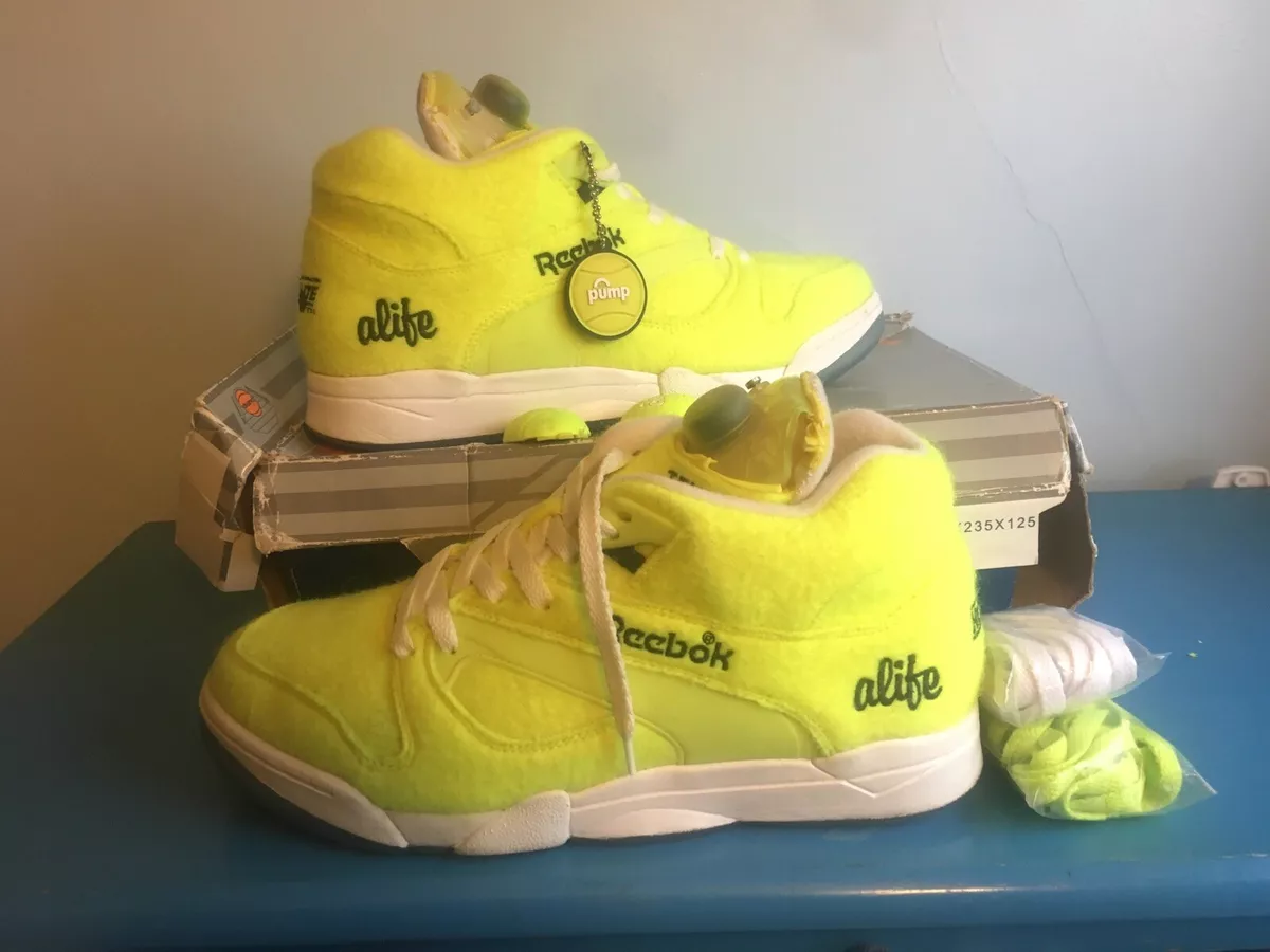 undskyld Ikke kompliceret Fleksibel OG Reebok Pump Court Victory X ALIFE Felt Ball Out Tennis RARE 9 ONLY 50  PAIRS | eBay