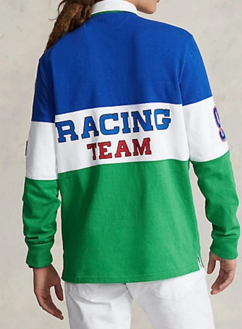 Polo Ralph Lauren 1992 Stadium Snowbeach Rare Polo Sport Rugby Shirt Size XXL
