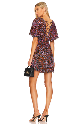 sailor mini dress Hattie Sailor Neckline Mini Dress