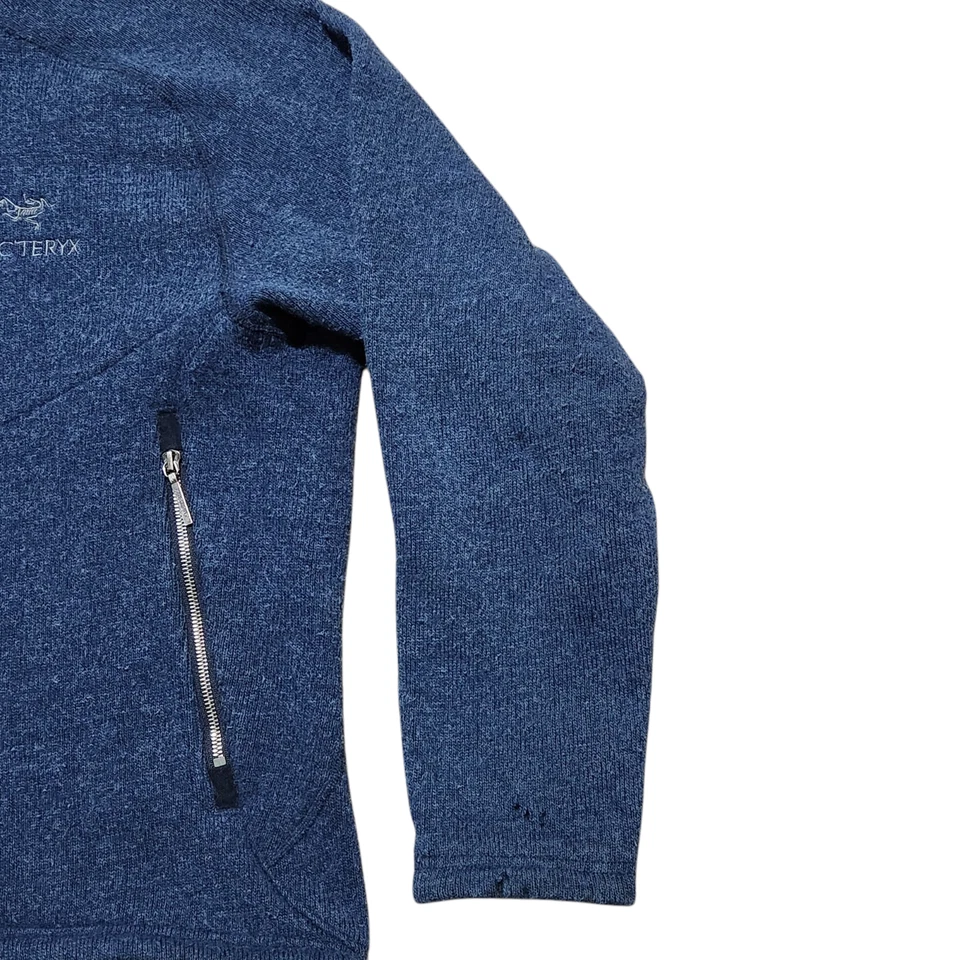 Chaqueta De Colección Arcteryx M Hombres Mínima Diaria Cremallera Completa Bolsillos Bordado Logo Preppy Foto 4 de 4