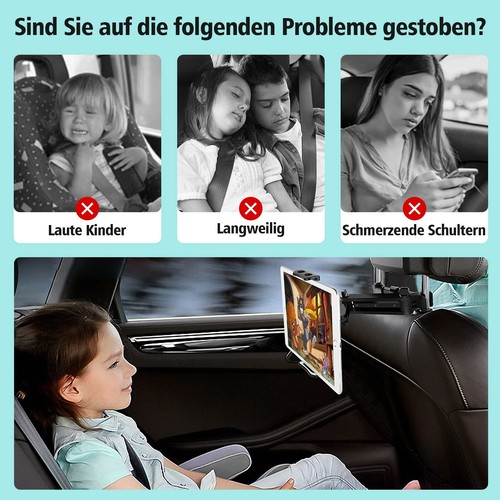 Support Tablette Voiture Support Ipad Voiture Extensible Support De Tablette ... - Afbeelding 2 van 7