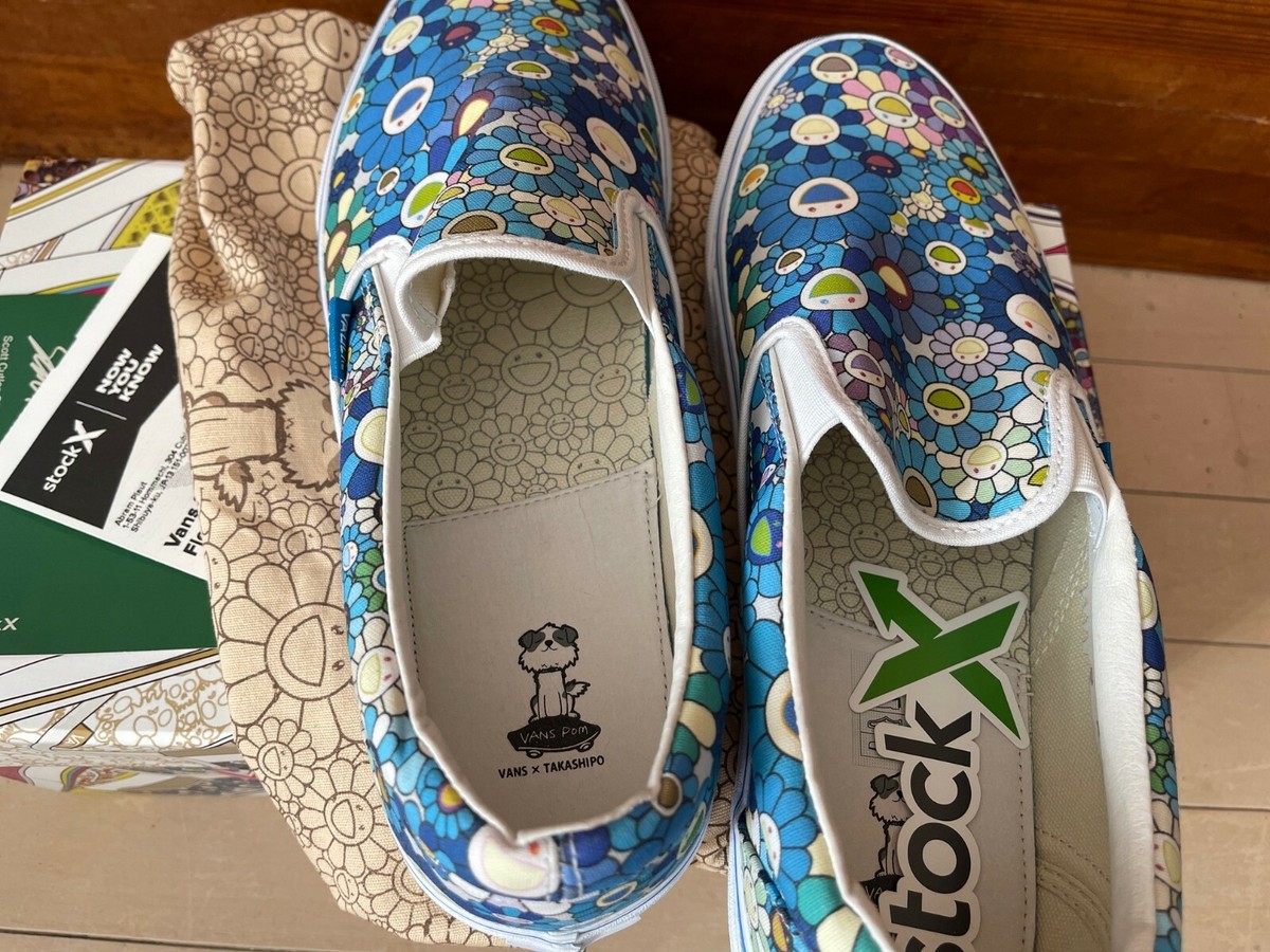 かものふらわー Japan Vans Slip-On LX Takashi Murakami Multi-Color Flower