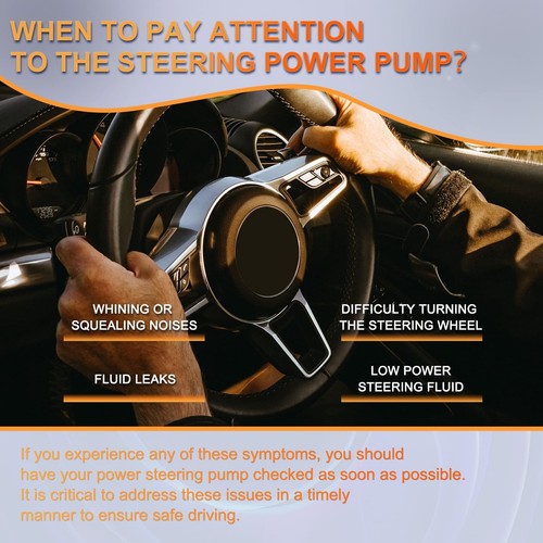 21-5875 Power Steering Pump Assist Pump Compatible with 1993-1997 Toyota Coro... - Picture 2 of 6