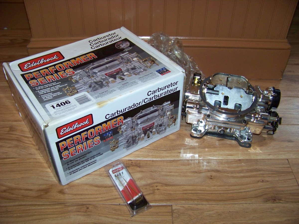 Edelbrock 8962 CHROME Carburetor 600 CFM, Electric Choke | eBay
