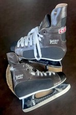 Vintage CCM Super Tacks Hockey Skates Size 3 Ice Prolite II Canadian Skate 1979