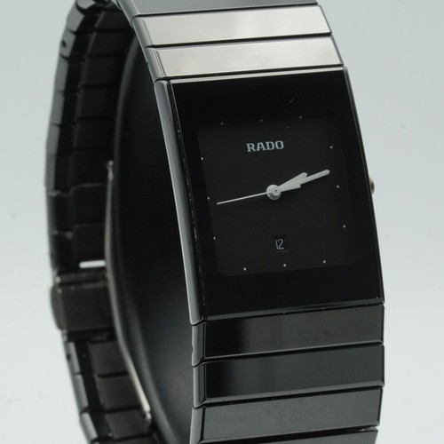 RADO CERAMICA HERREN UHR 27MM STAHL QUARZ SCHÖN ARMBANDUHR VINTAGE 111.0294.3 - Bild 2 von 11