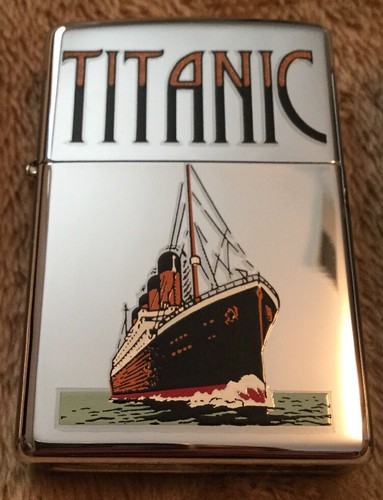 titanic zippo lighter 3 pack, new&never lit!