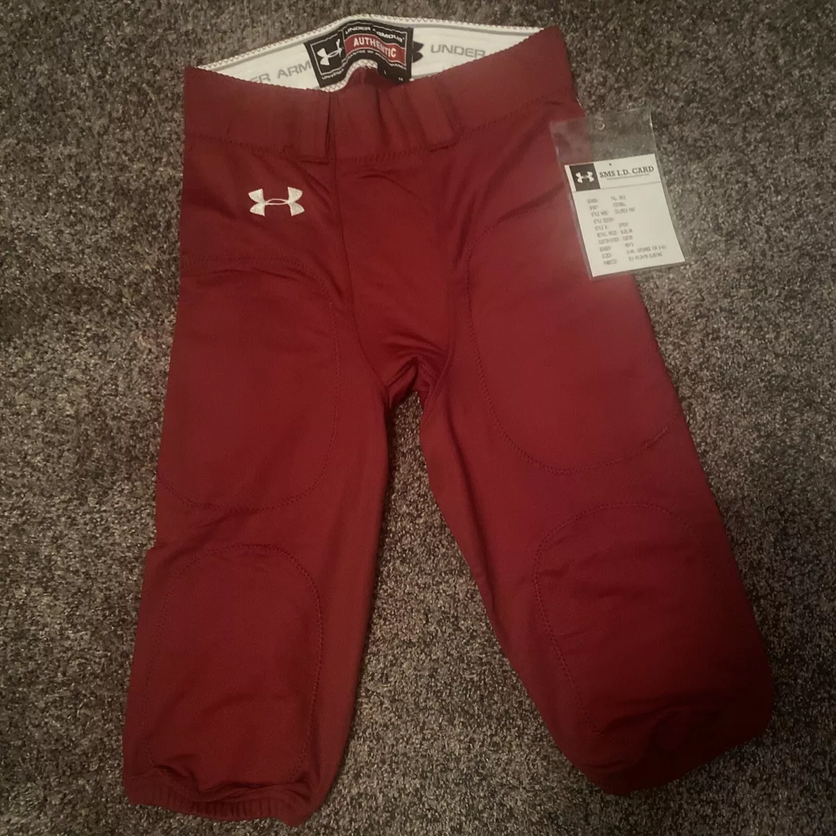 Under armour red football pants new arrivals