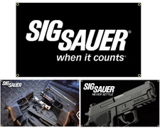 Sig Sauer Firearms Flag Polyester 2x3 or 3x5