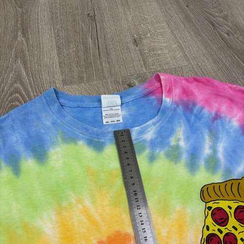 Stay Sick Clothing Pizza Tie Dye Tee Tshirt T Shirt 2XL XXL Atilla Fronz - Picture 6 of 11