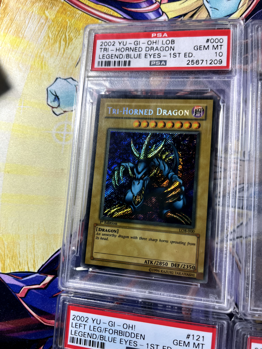 Yugioh ENTIRE PSA 10 Legend Blue-Eyes White Dragon LOB Wavy Yugioh ENTIRE PSA 10 Legend Blue-Eyes White Dragon LOB Wavy