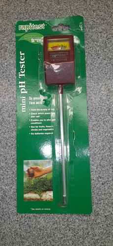 Luster Leaf Products Rapitest Mini PH Stainless Steel Soil Meter