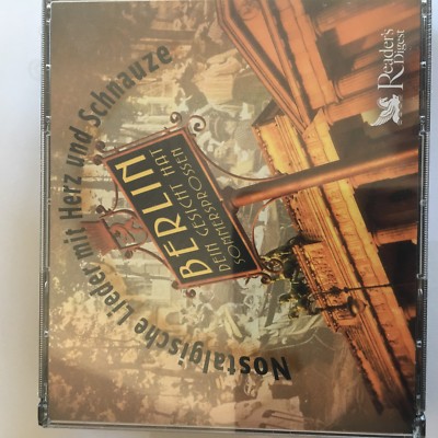 NOSTALGISCHE LIEDER MIT HERZ UND SCHNAUZE Knef,Waldoff,... Readers 5-CD-Box OVP