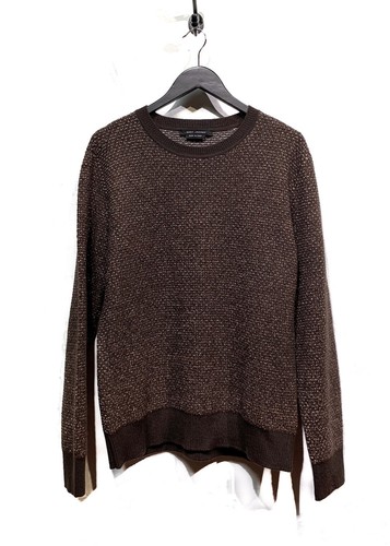 Marc Jacobs Brown Lurex Wool Knit 