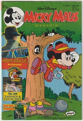   MICKY MAUS #9/1994 ohne Beilage/Extra/Sammelkarten, Ehapa COMICHEFT Z1/1-