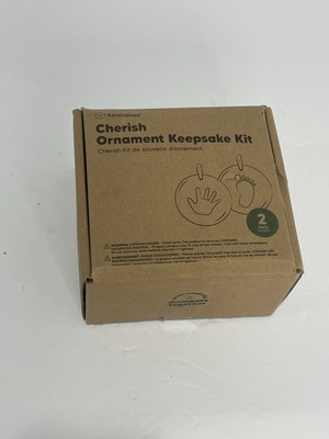 KeaBabies Cherish Ornament Keepsake Kit 2 Pack NEW in box